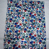 floral polyester scarf