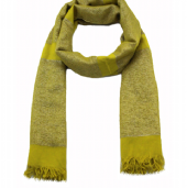 viscose/polyester/metallic scarf