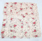 printed polyester scarf