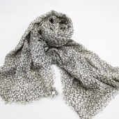 printed viscose scarf