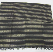 viscose/polyester/metallic scarf