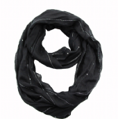 viscose/lurex snood