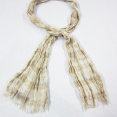 cotton/linen scarf