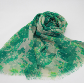 printed polyester scarf