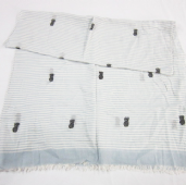 cotton/polyester scarf