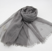 printed polyester scarf