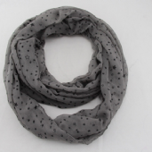 printed polyester snood