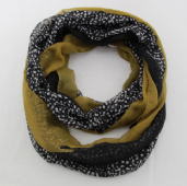 printed polyester snood