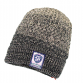 cotton/polyester/metallic beanie