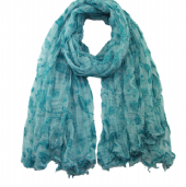 polyester/nylon/wool scarf