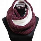 acrylic/polyester snood