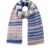 polyester/viscose/modal/polyamide/wool scarf