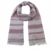 polyester/viscose scarf