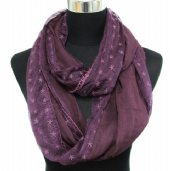 viscose/nylon/cotton snood