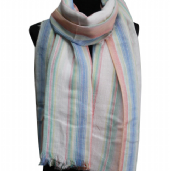 cotton/linen scarf