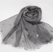 printed polyester scarf